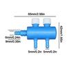 Independent Control Valves Aquarium Air Manifold Aquarium Air Splitter  Aquarium Aeration