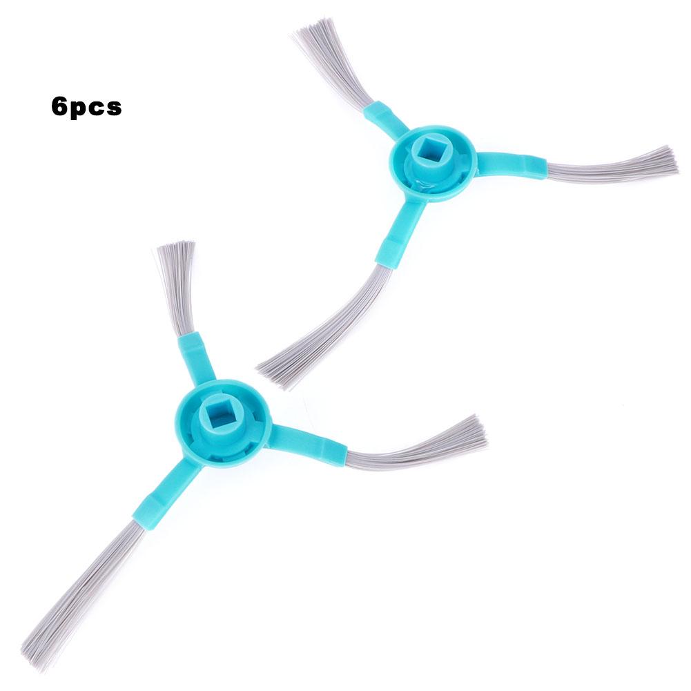 6Pcs Side Brush Replacement Fit for Conga 3090 3490 4090 Robot Sweeper Accessories