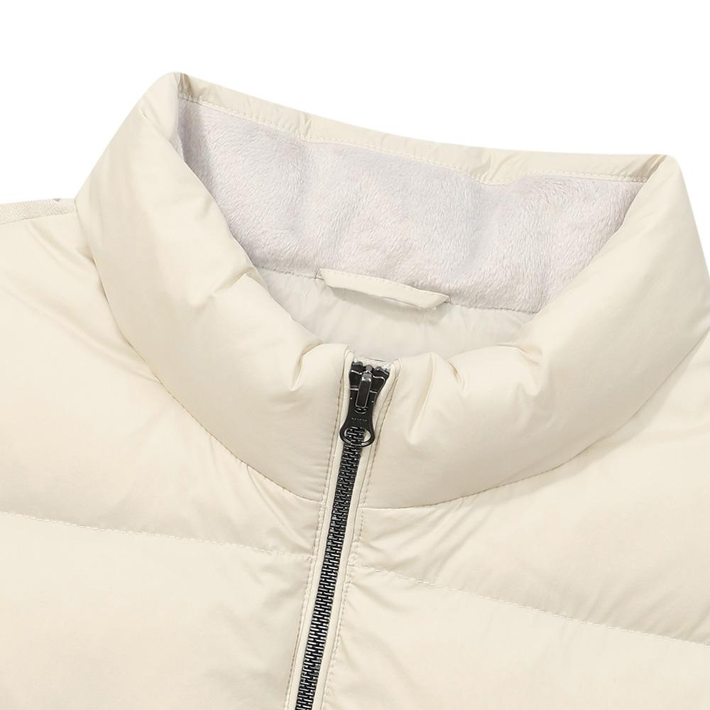Malbon Golf Bucket Hybrid Down Vest Beige (Man)