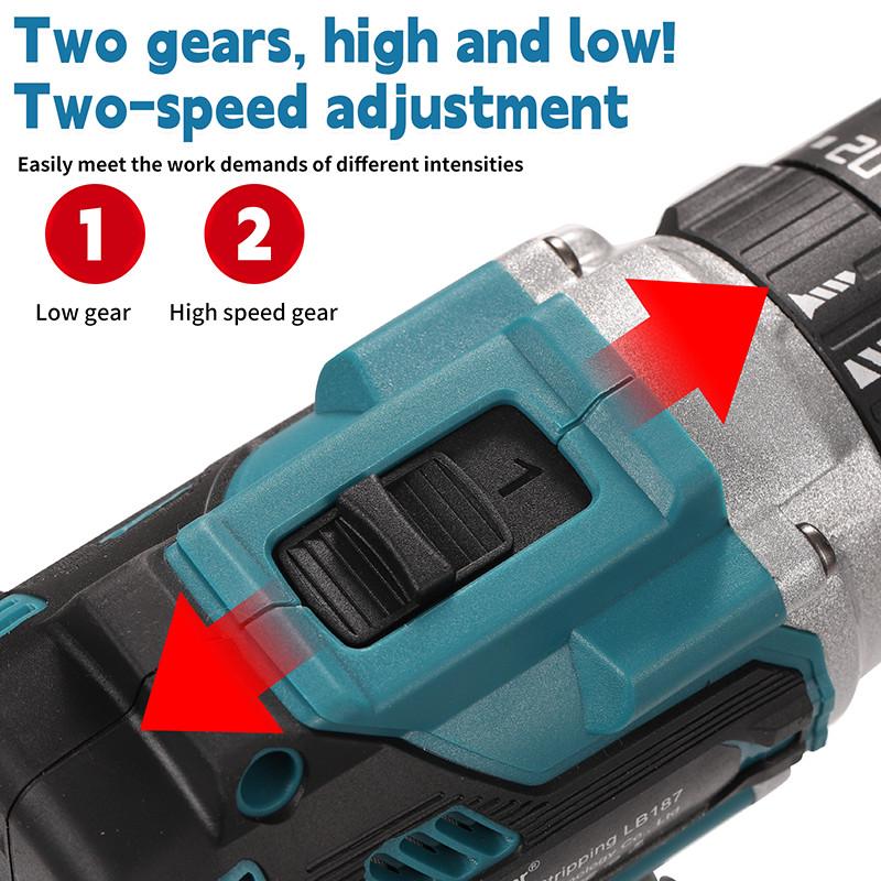 Cordless Brushless Wire Stripper 2-Speed Adjustment Wire Cable Stripping Machine 50-300mm Cut Range Stripping Pliers