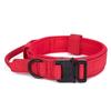 Military Tactical Dog Collar Durable Adjustable Nylon Collar with Control Handle for Medium Large Dogs Walking Pet Supplies