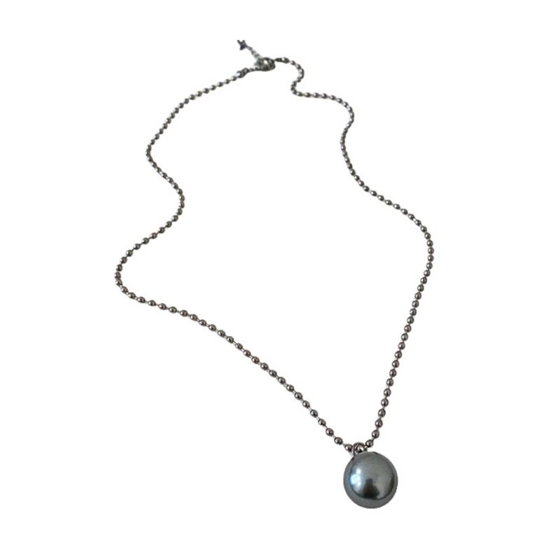 

Stylish Pendant Necklace Personalized Clavicular Chain Accessory Gold/Gray Neckchains Ornament Women Neck Jewelry Charm серый