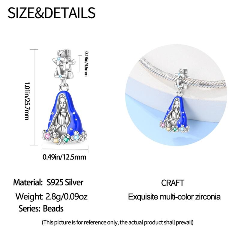 New In Original Charm Copper Poker Charms Bead Fit 3Mm Original Women Bracelet Necklace Diy Fine Jewelry Gift