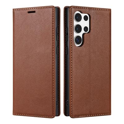 Flip Leather Magnetic Cards Solt Wallet Case For Samsung S26 Ultra S25 Plus S24 S23 A36 A56 Bag Purse Business Ultra Thin Cover