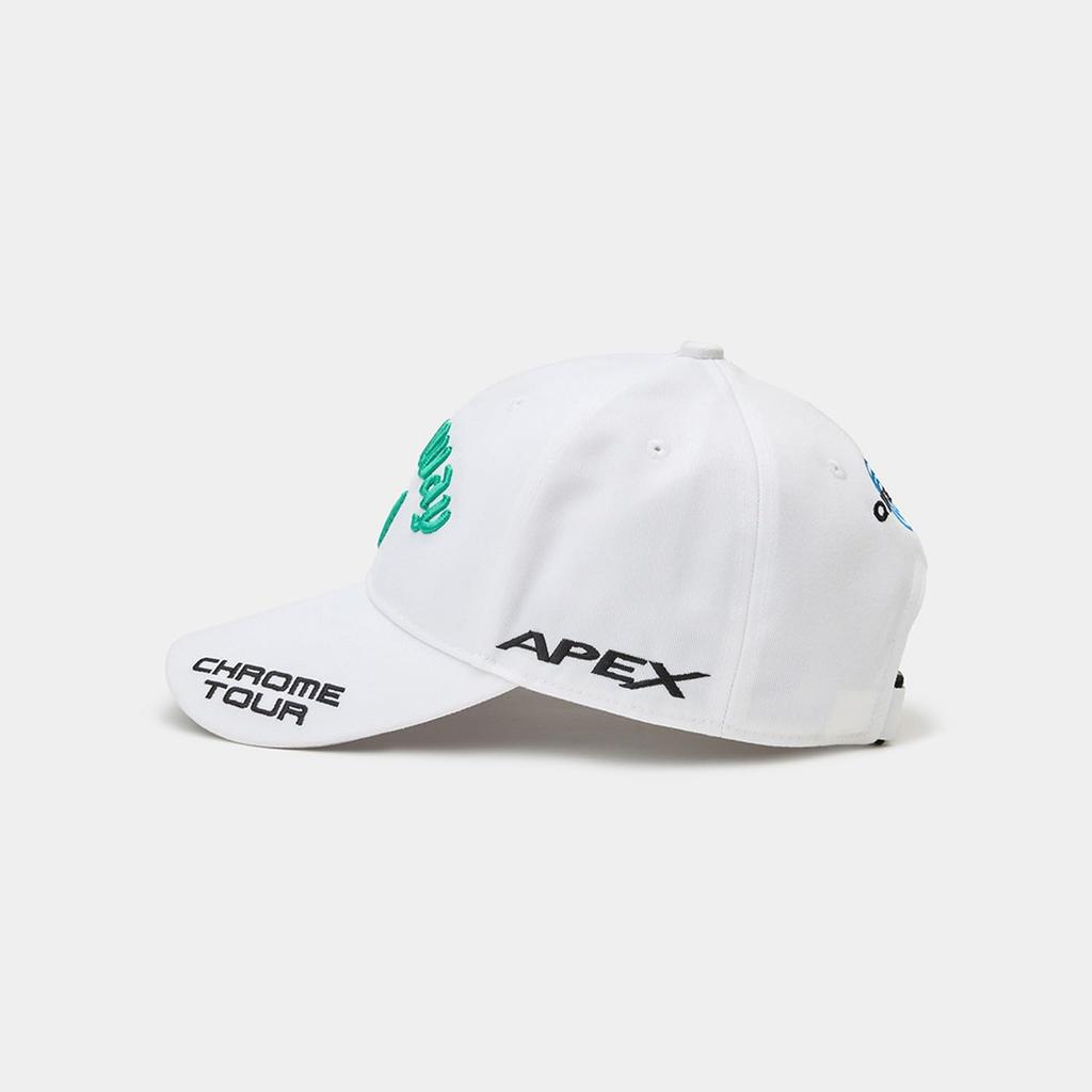 Callaway Tour TW Golf White X FR Men's Cap, JM, Hat, 24SS_1036, Green,