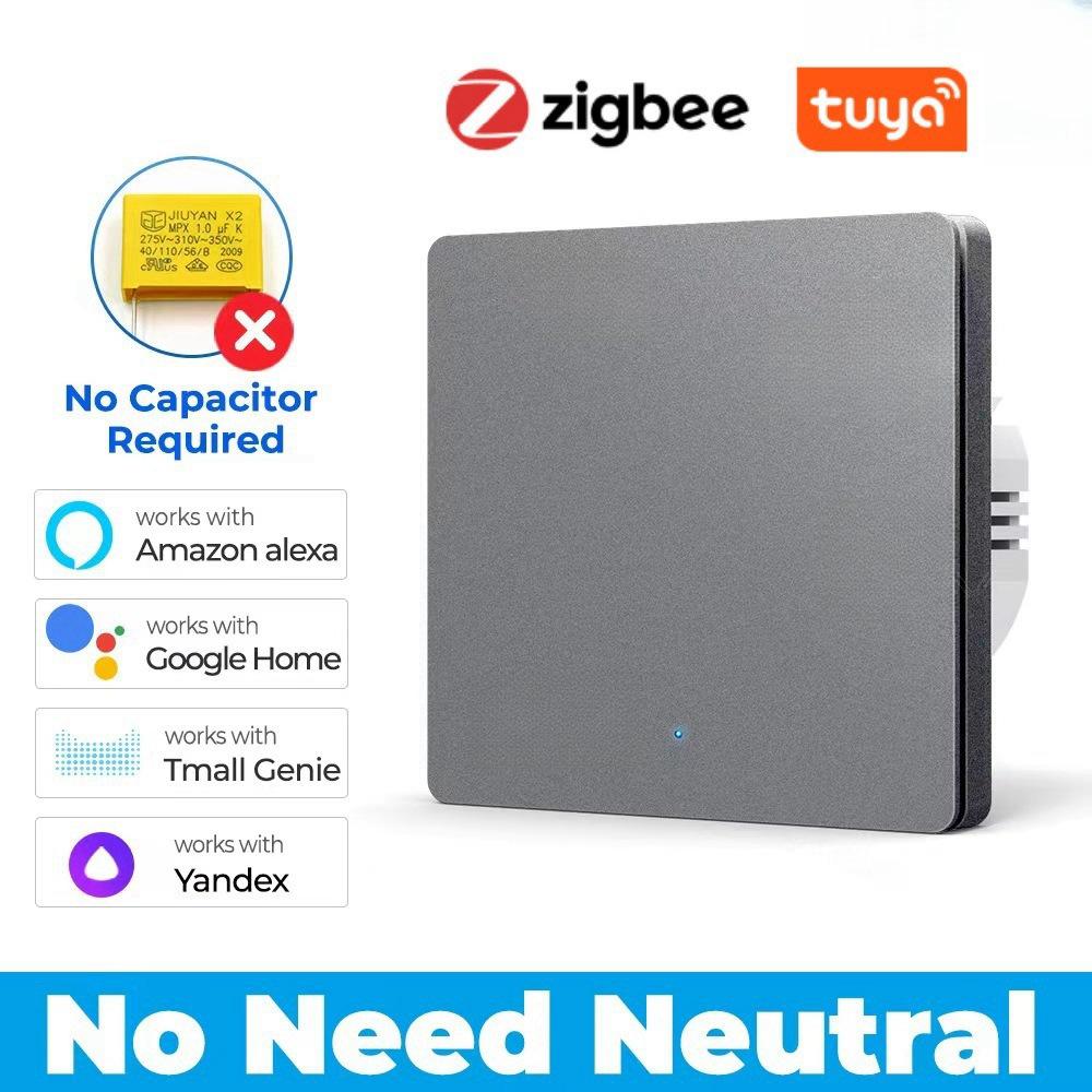 Graffiti ZigBee Smart Wall Switch with Alexa Voice Control, EU/UK Standard