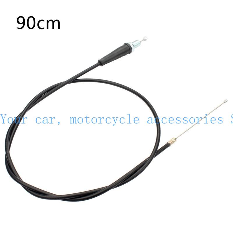 90cm/1m/1.1m/1.2m/1.3m Throttle Cable Replacement Universal Throttle Cable Compatible for 50cc 90cc 110cc 125cc 140cc