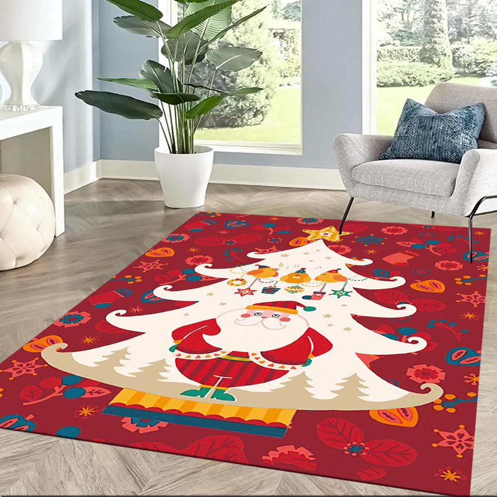 Christmas 36 Floor Mat Design for Bedrooms Dormitory Entryway Game Room Anti-slip Rug Anime Office Decor Perfect Gift for Women/Men