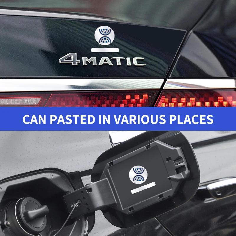 VW GTI GOLF Car Emblem Logo Decorative Stickers Badge Deca For Volkswagen VW Golf 4 5 6 7 Jetta Polo Caddy GTI Bora MK7 Beetle P