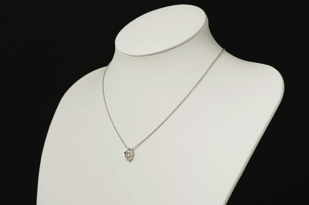 [Dancing stone] Heart Stone Silver Top Single Unit SETS-8703 White Gold