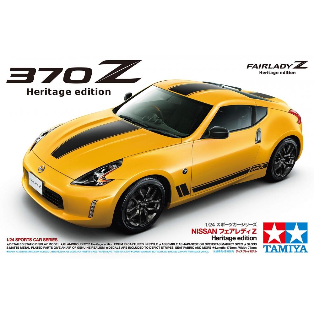 Tamiya 124 Sports Car Series No.348 Nissan Fairlady Z Heritage Edition Plastic Model 24348