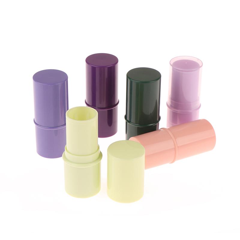 1Pcs 6g Antiperspirant Tube Lip Balm Tubes With Lids Empty Refillable Filling Lipstick Containers Perfume Deodorant Stick