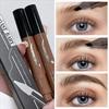 1PC double-effect fast eyebrow pencil: unique hair design, can shape a clear and realistic eyebrow shape, waterproof