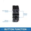 Power Window Switch Window Control Switch for Pontiac G6 2005-2009 Black