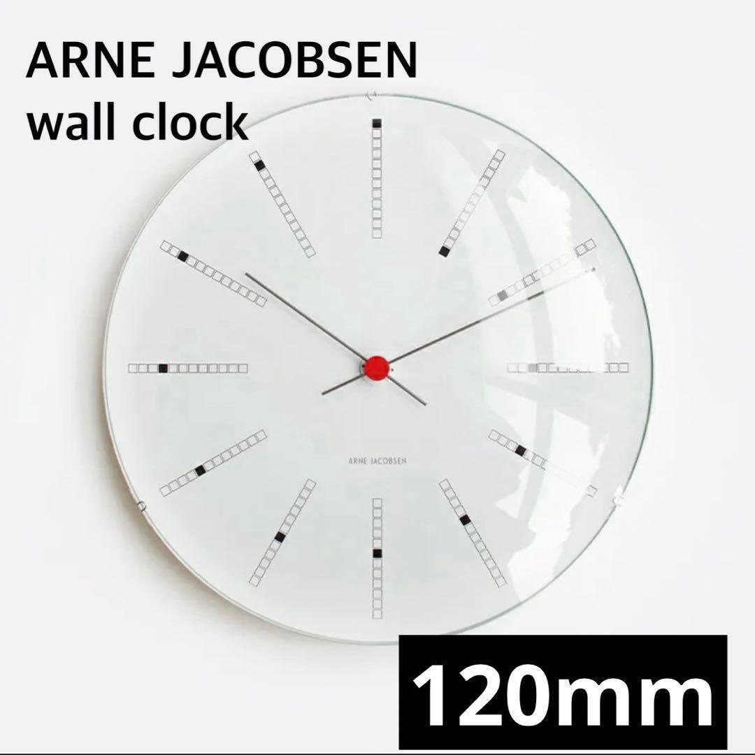 Used [New] Arne Jacobsen Bankers Wall Clock White ARNE JACOBSEN Wall Clock Bankers 120mm Wall Clock Table Clock
