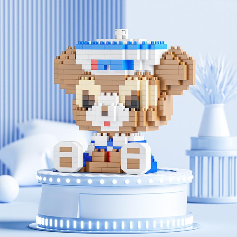 Mikropartikel Bausteine Zusammengebaute Spielzeuge Kompatibel mit Lego Star Dailu Lingna Belle