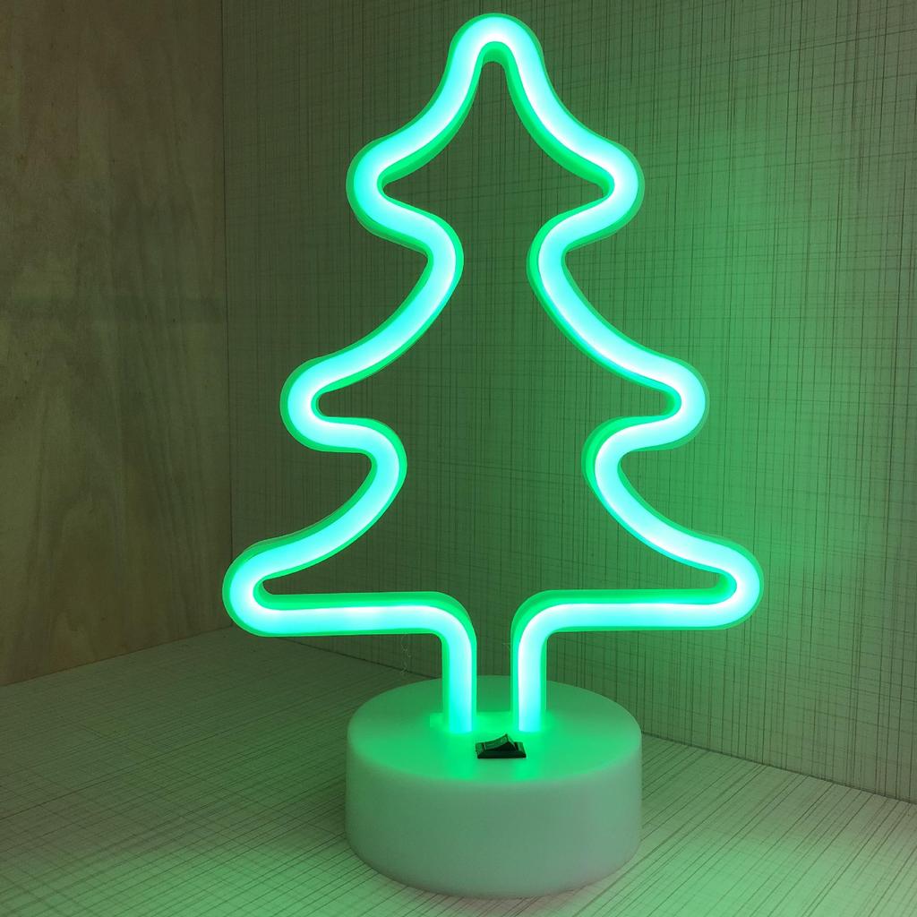 Heart-Shaped LED Neon Desk Lamp for Romantic Bedroom Decor
