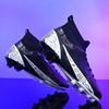 2024 Football Boots Long Spikes High Ankle Soccer Shoes FG Outdoor Grass Cleats Soccer Boots Training Sport Football Shoes
