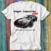 Knight Rider KITT 1982 Pontiac Michael Industries TV T Shirt Top Tee 378