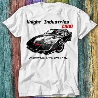 K 2000 KITT Pontiac 1982 Michael Industries TV T-shirt Haut Tee 378