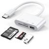 TypeC To USB Adapter 3 In 1 TF SD Memory Card Reader USB Converter Adapter