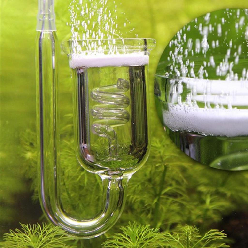 1 piece 2 Diffuser W/ Connecting Tube For Aquarium Planted Tank
