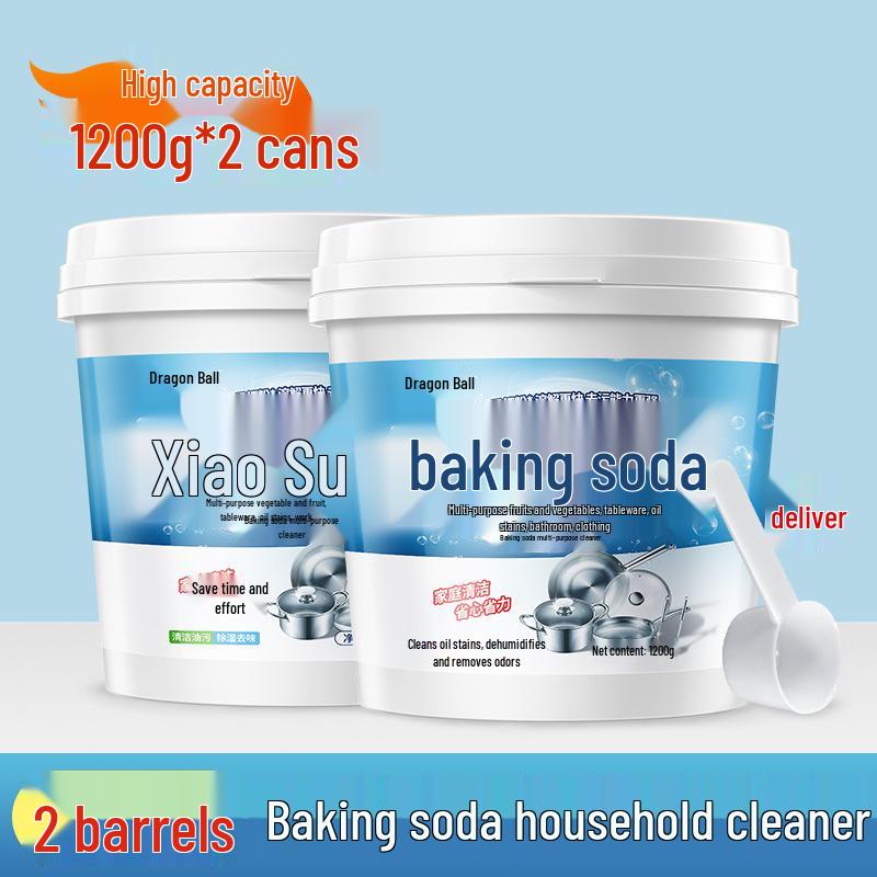 Multifunktionsreiniger: Backpulver Flecken- und Geruchsentferner für Küchen, Wäsche und Schuhe