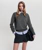 Lugkaeseuteu Lumi Silk Luxe Crew Neck Knit / Lumi Silk Luxe Crew Neck Knit_4Colors