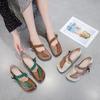 Women's Leather Shoes Spring and Autumn Flat Mom Shoes Non-slip Large Size Soft Bottom Cow Reinforced Sole Single Shoes
