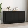 VidaXL Black Buffet 102x35x55 Cm Engineered Wood 831886
