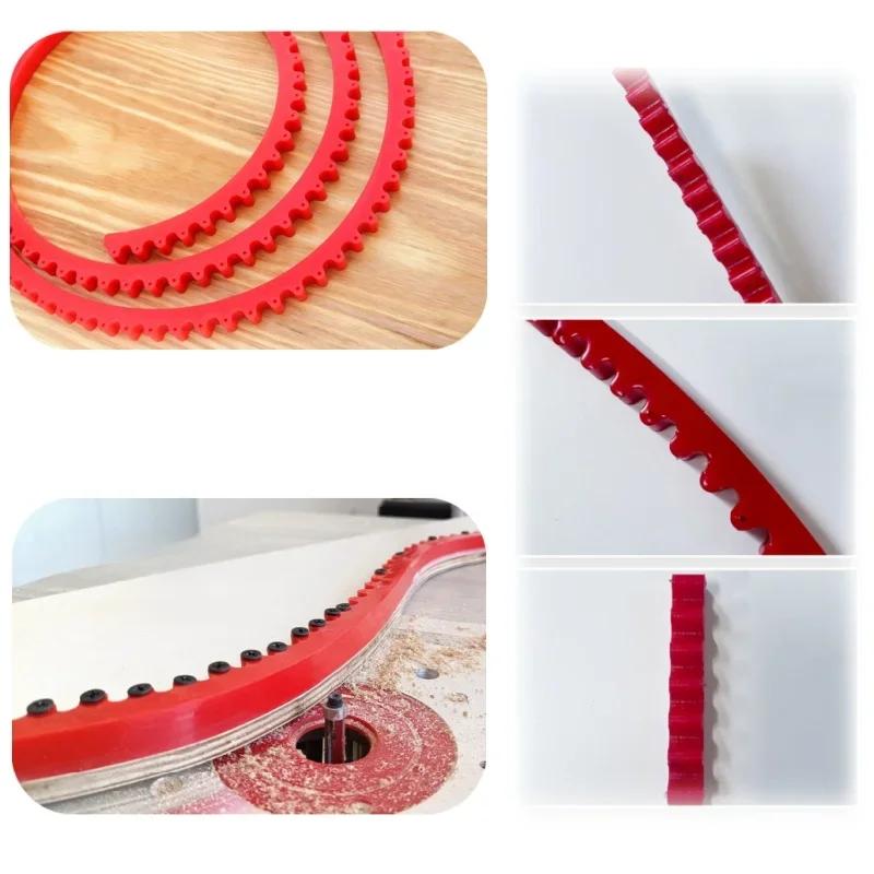 1/2M Woodworking Gear-Driven Profiling Strip Flexible High Resilience Curve Template Complex Shape Contour Woodworking Strip