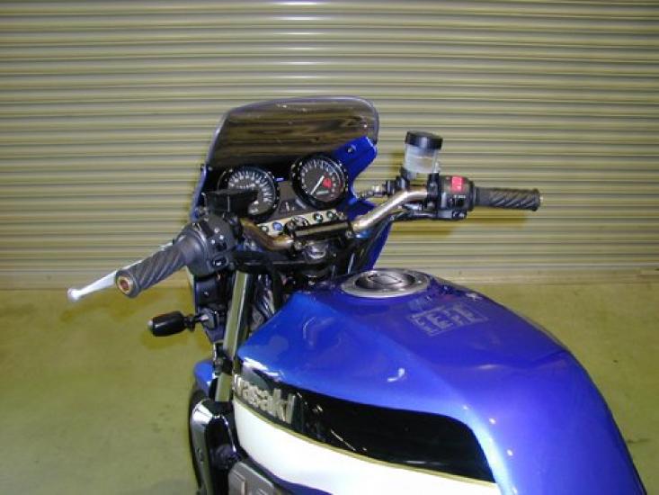 EFFEX Easy Fit Bars for Champagne EBF715G ZRX1200R/S, Gold, Aluminum, 22.2mm,