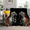 Colorful Tiger Portrait Blanket Flannel Blanket Throw Blanket Sofa Cover Blanket Soft Premium Blanket Picnic Blanket Tv Blanket Gifts