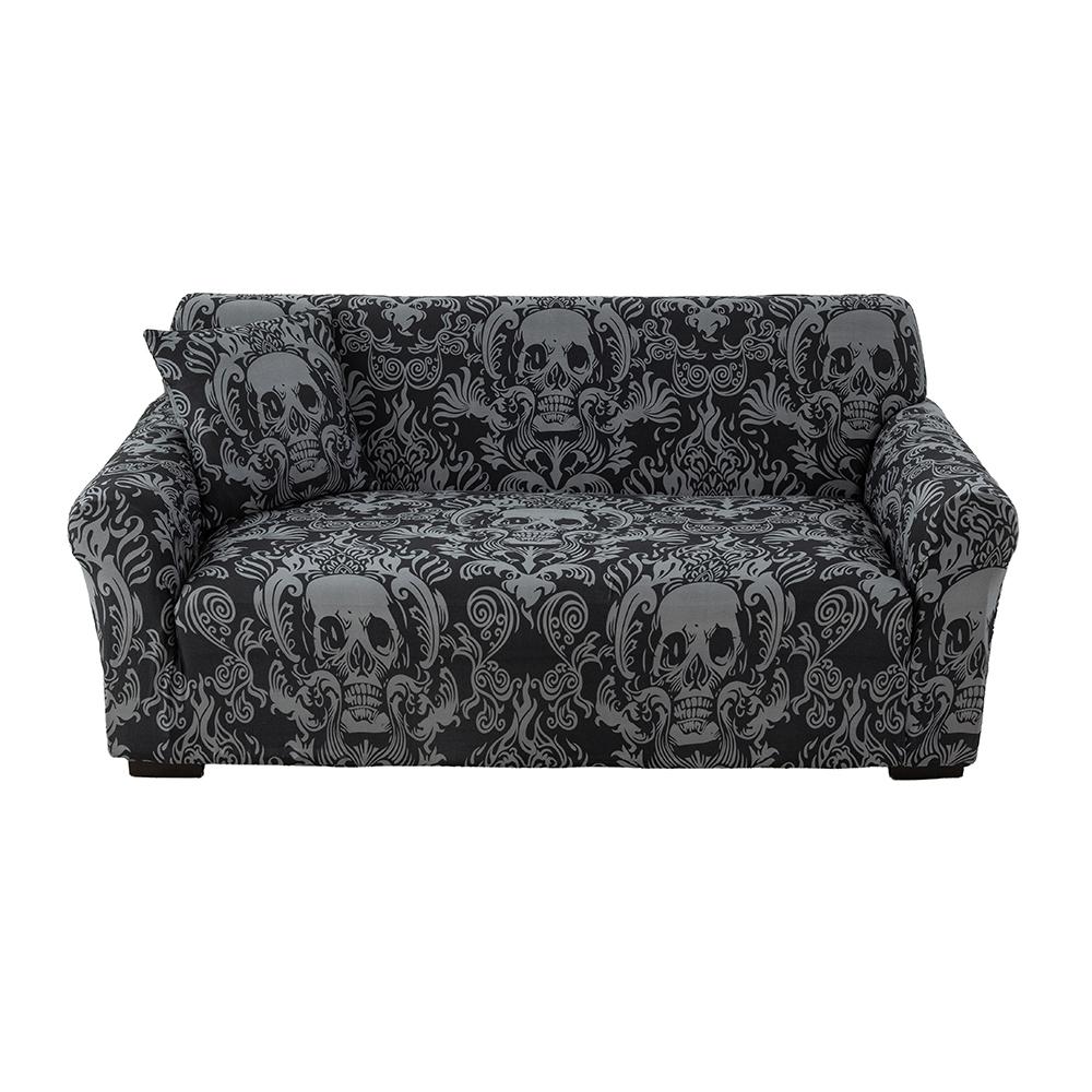 1Pc Printedastic Sofa Slipcover Nonslip Stretch Halloween Christmas New  Sofa Cover Home Living Room Sofa Protector Cover