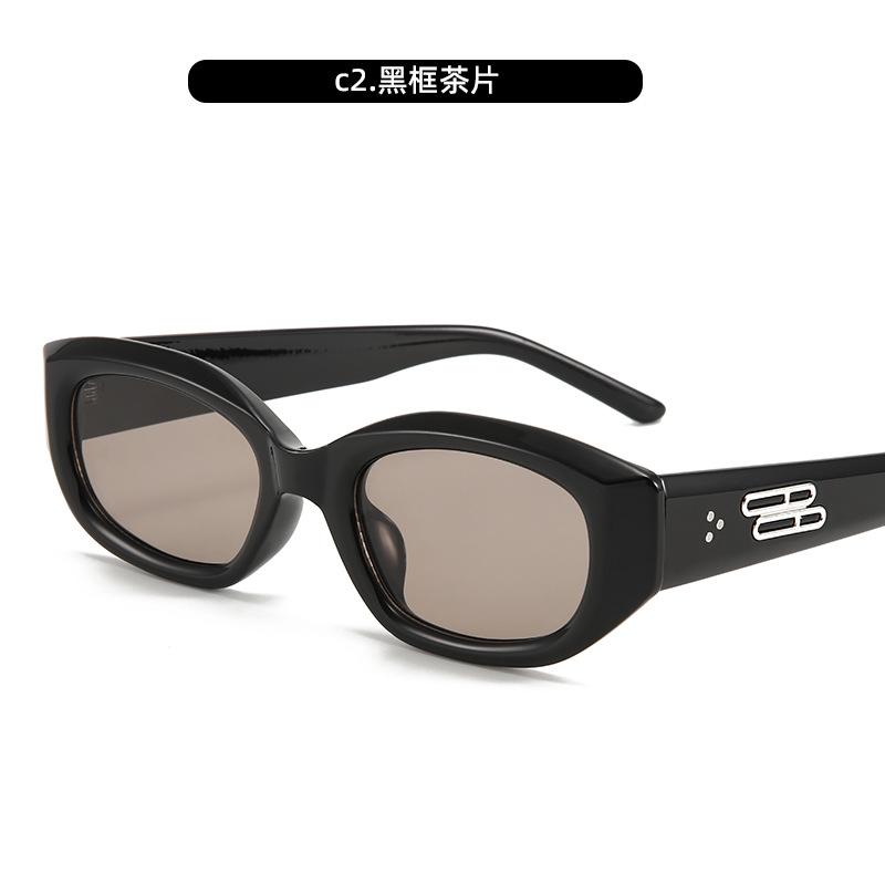 Retro Simple Cat Eye Women'S Sunglasses Outdoor Sun Protection Uv Protection Sunglasses Gm Sunglasses