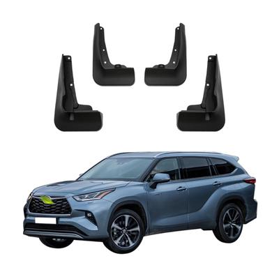 4PCS Car Mud Flaps Splash Guards Mudguards Car Mud Flaps Compatible with Toyota Highlander Kluger 2020 2021 2022 2023
