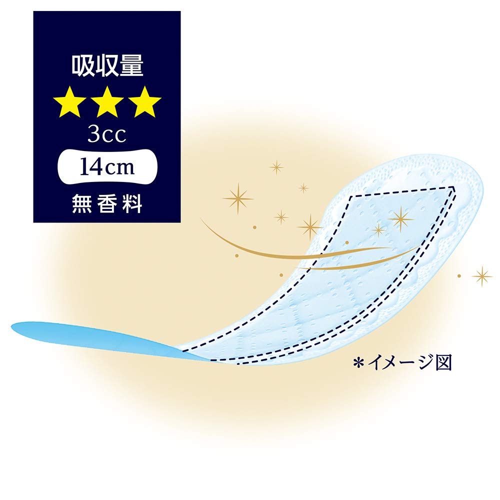 Sofy Kiyora Luxury Absorbency 62 Sheets Vaginal Discharge and Mild Urinary Unscented, (For Incontinence)