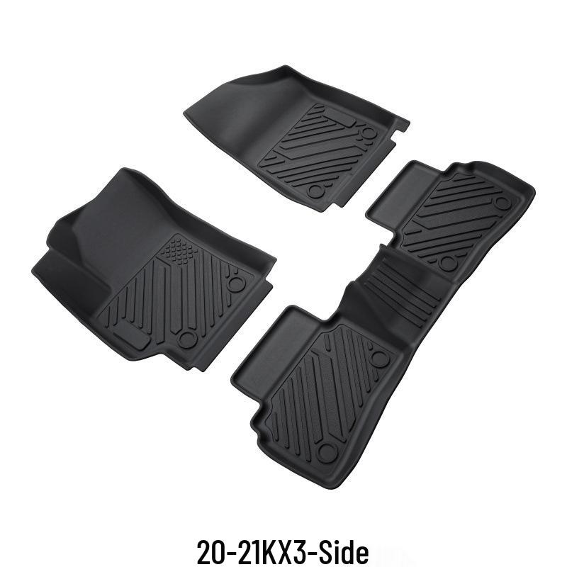 Scratch-Resistant TPE Floor Mats for 2020-2021 Kia KX3 - Durable, Wear-Resistant, Easy to Clean