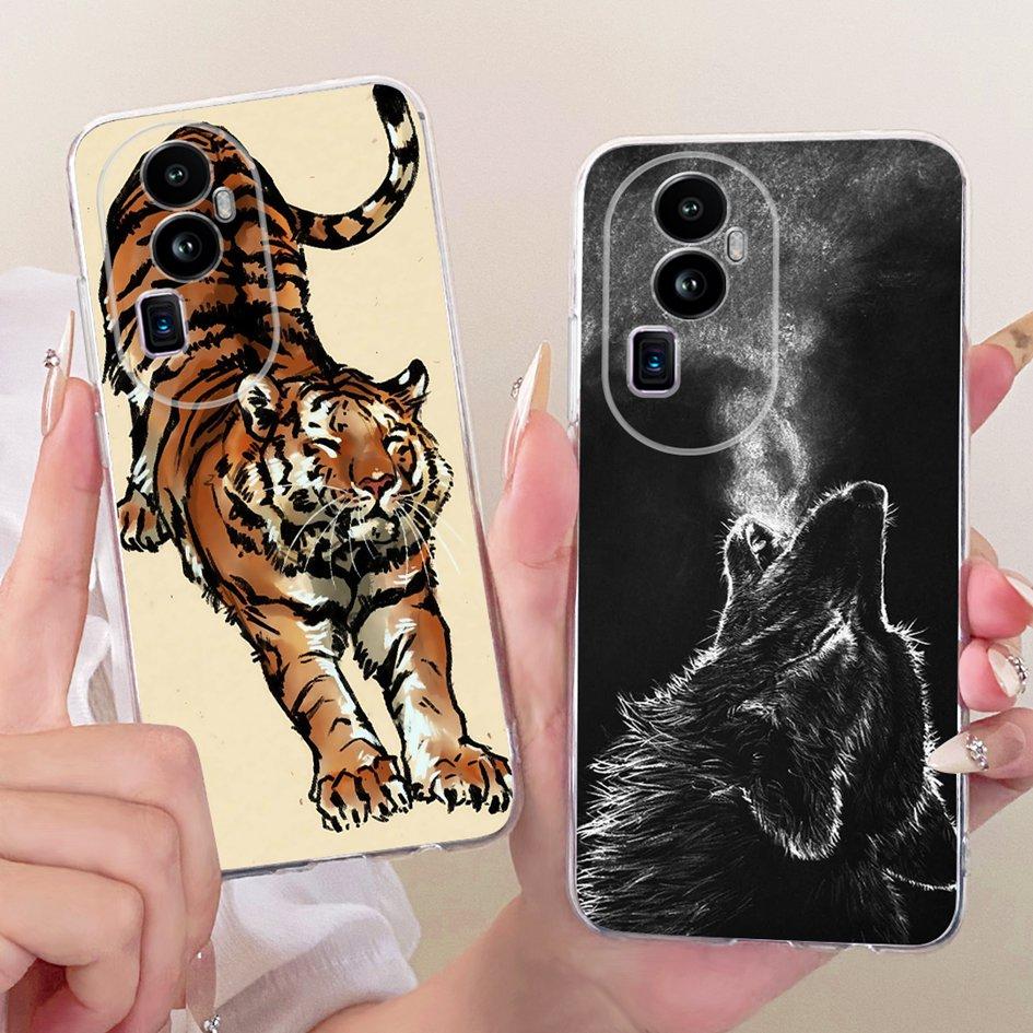 For OPPO Reno 10 Pro Plus Case Cool Cartoon Dragon Back Cover Soft Silicone Phone Case For OPPO Reno 10 Pro+ Reno10 5G Protector