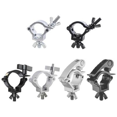 Professional Light Clamps for Stage Lighting 32 35mm Tube Diameter Simple Installation Magnesiums Alloys