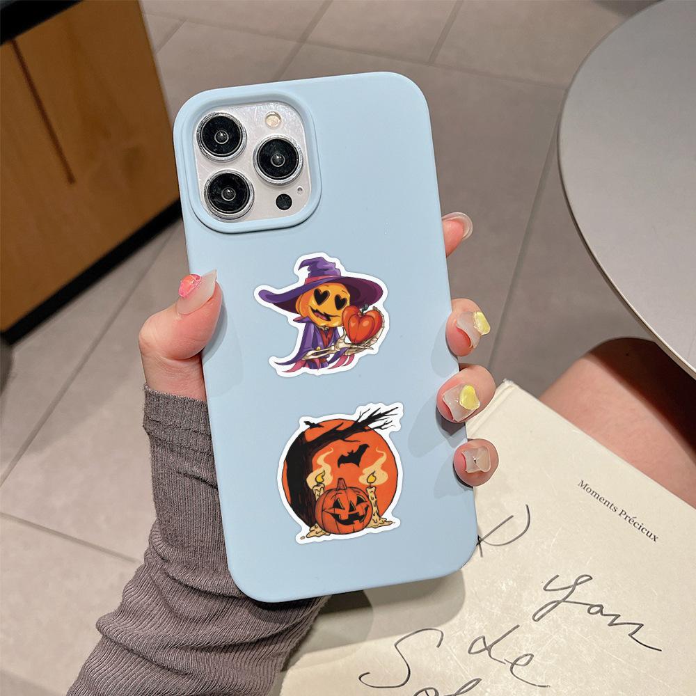 60/110 New Halloween Cartoon Graffiti Stickers Suitcase Notebook Decoration Stickers