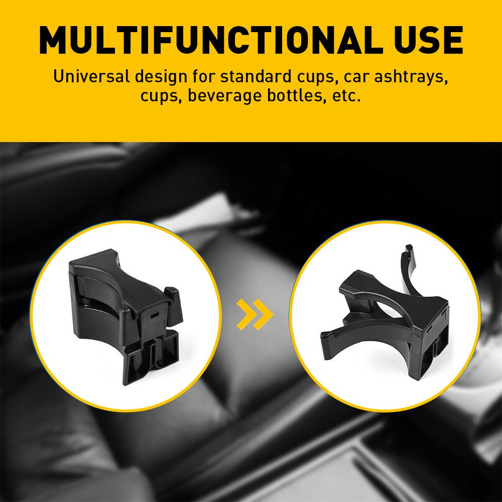 Car Accessories for Toyota Tacoma 2005 2006 2007 2008 2009 Sequoia Foldable Adjustable Center Console Cup Holder Insert