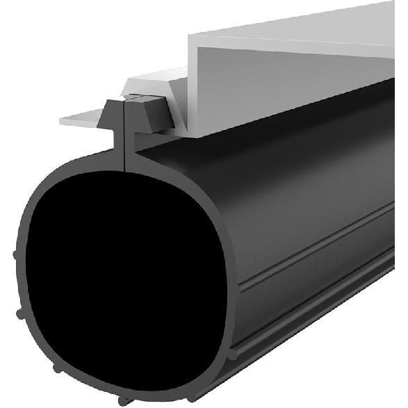 Нижний уплотнитель для гаражных ворот - 16,8 футов, погодостойкая EPDM-резина, замена уплотнительной ленты для гаражных ворот Clopay от Hzetuu 10.2Ft