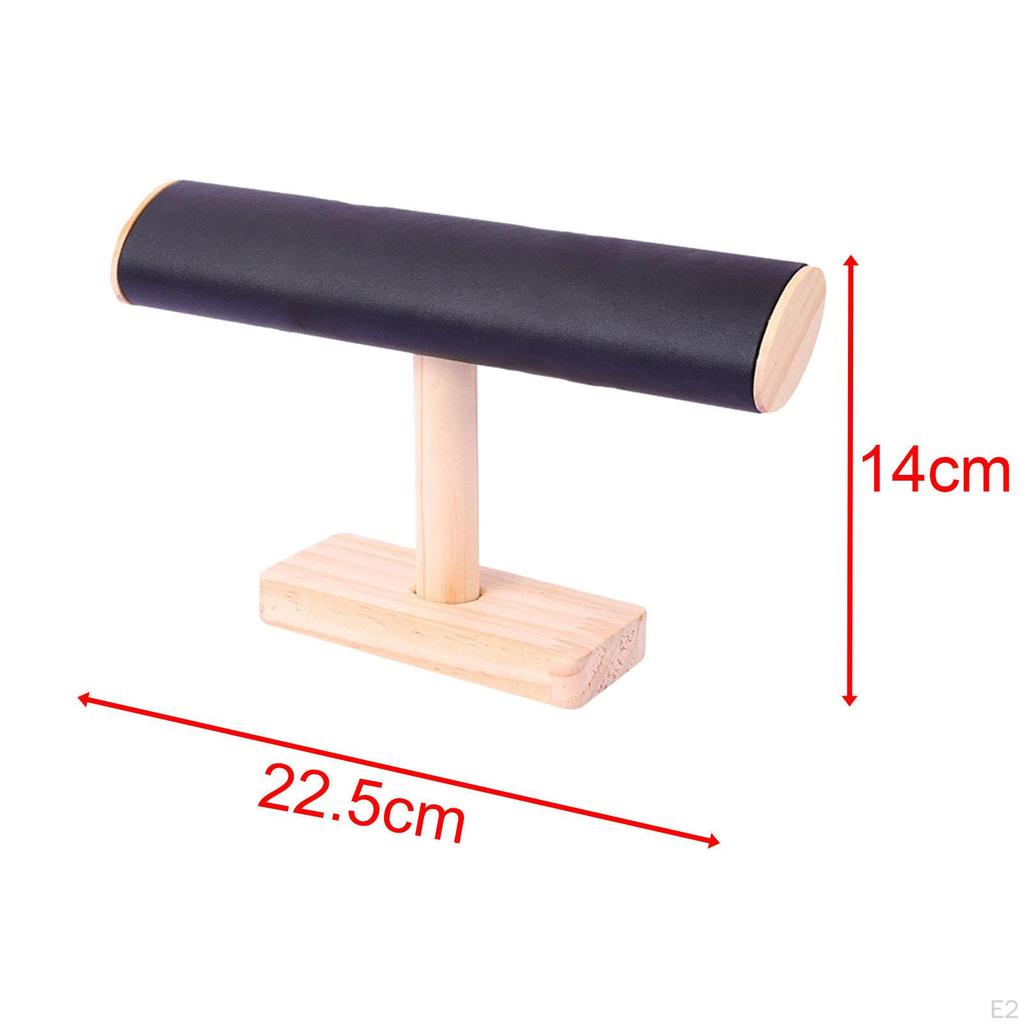 Wooden Bracelet Bangle Holder for Necklace Store Showcase
