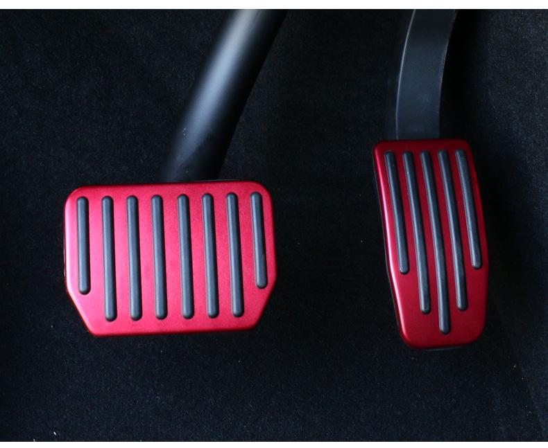 Metal Upgraded Pedals for Tesla Model Y & 3 - Accelerator, Brake, Rest