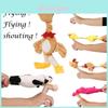 Hilarious Flying Animal Dolls Plush Toys Screaming Surprise Soft Plush For Children