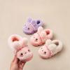 Children's Slip-on Shoes - Girls' Anti-slip Padded Thick-soled Baby Cotton Shoes