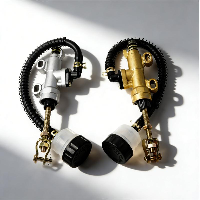 Universal Motorcycle Parts Rear Hydraulic Foot Brake Master Cylinder Pump Caliper Piston Control Accessories For Dirt Pit Bike