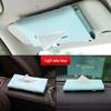 Leather Car Tissue Box for Seat Back & Sun Visor