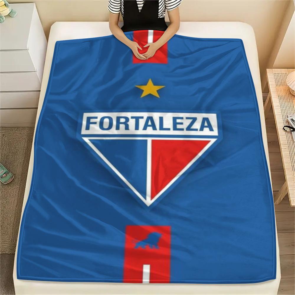 1Pc Fortaleza Print Flannel Blanket High Quality Warm Comfortable Cover for All Seasons Perfect for Gifts Home Decor